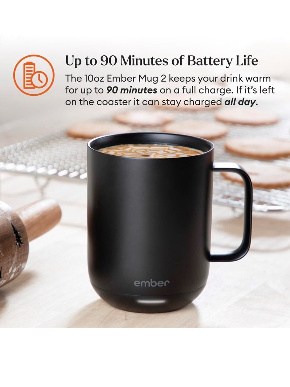 SOLD! EMBER smart Mug 2 Temperature Control Smart Mug - Picture 10 of 16